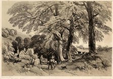 Bury Hill, Dorking, 1825-1849. Creator: James Duffield Harding.