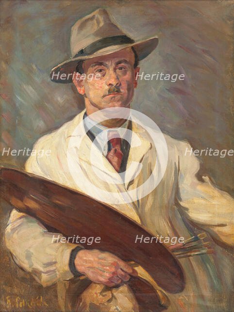 Self-Portrait, 1941. Creator: Stefan Polkorab.
