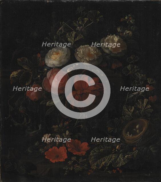 Flowers, 1672-1708. Creator: Elias Van Den Broeck.