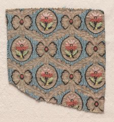 Textile Fragment, 1774-1793. Creator: Unknown.