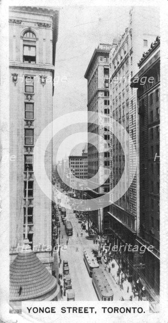 Young Street, Toronto, Canada, c1920s. Artist: Unknown