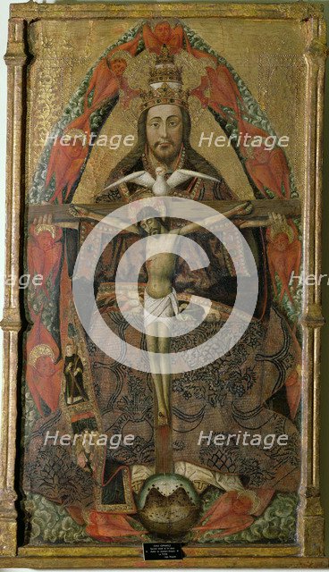 The Holy Trinity. Artist: Rexach, Juan (1415-1484)