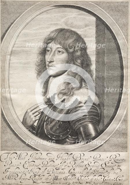 Prince Rupert. Creator: William Faithorne (British, 1616-1691).