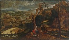 Landscape with the Rest on the Flight into Egypt, 1540-1545. Creator: Cock, Matthijs (Matthys) (ca 1505-1548).