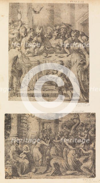 The Adoration of the Magi, ca. 1542-46 (?). Creator: Andrea Schiavone.