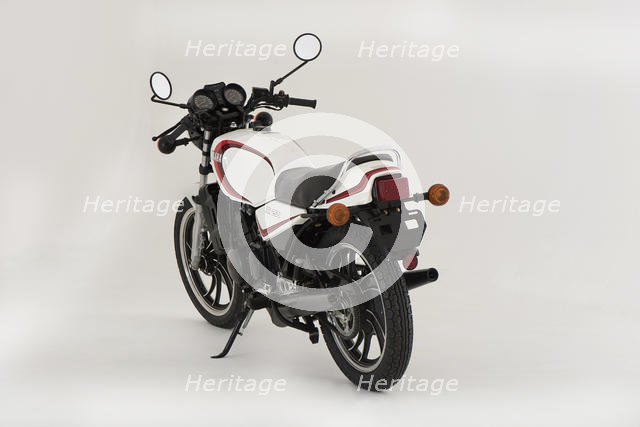 1981 Yamaha RD250 LC. Creator: Unknown.