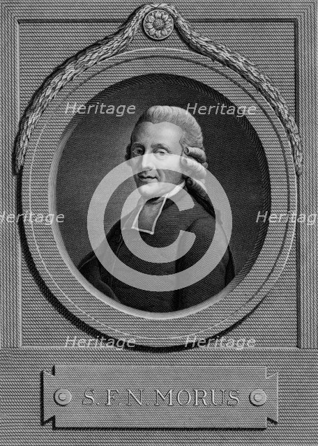 'S.F.N. MORUS', 1793.  Artist: Johann Friedrich Bause.