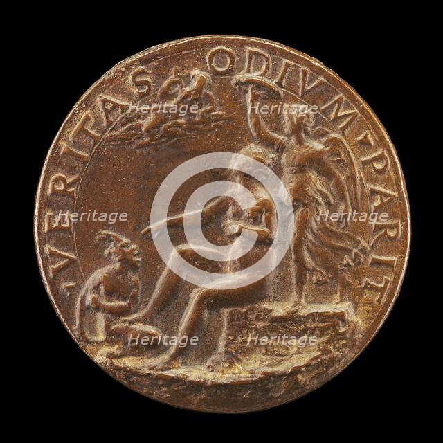 Truth Crowned by Victory [reverse]. Creator: Leone Leoni.