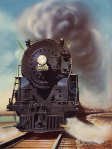 'America's Most Famous Train. The "Twentieth Century Limited'', 1935. Creator: Unknown.