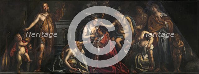 Industry en Trade Promote the Flowering of Art, 1663-1665. Creator: Jacob Jordaens I.