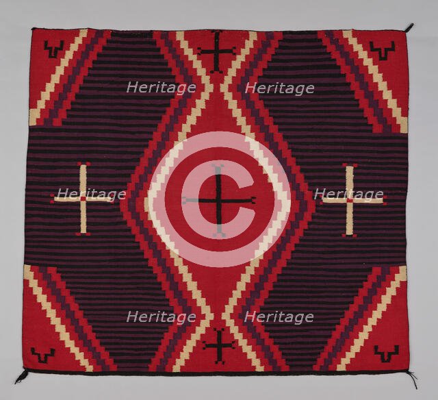 Chief Blanket (Third Phase), c. 1880. Creator: Unknown.