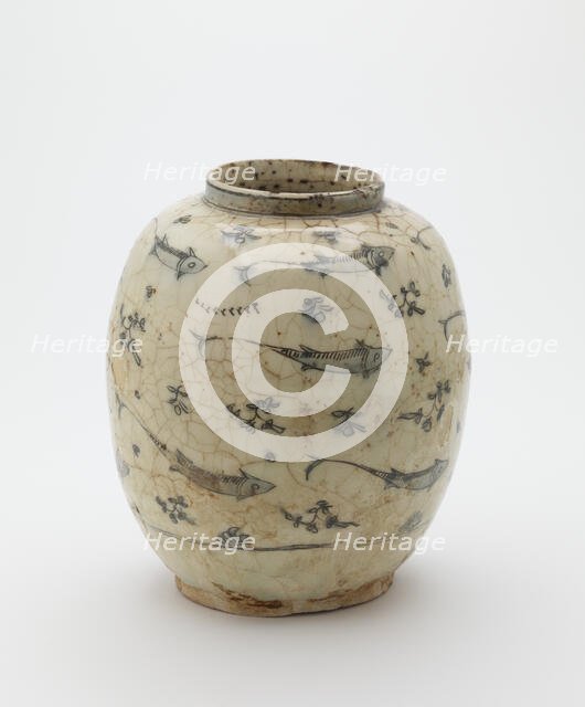Jar, 18th century. Creator: Unknown.