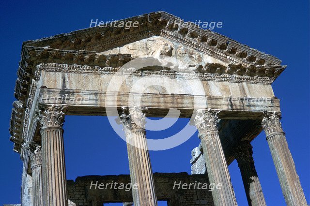 Capitol of Dougga, 2nd century. Artist: Unknown