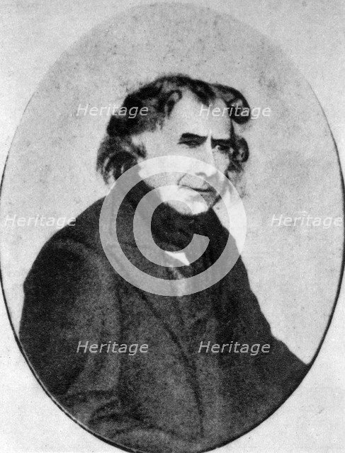 Francois Arago, French scientist and statesman, 1853. Artist: Unknown