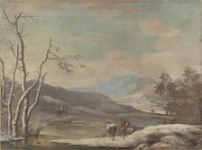 Winter Landscape, 1728. Creator: Marco Ricci.