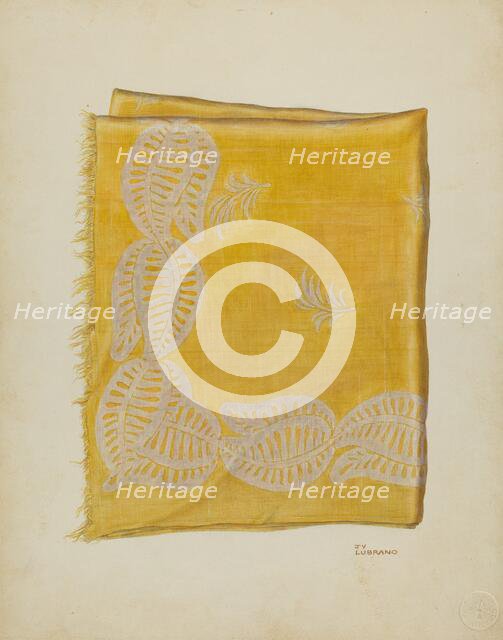 Printed Textiles, c. 1940. Creator: Joseph Lubrano.