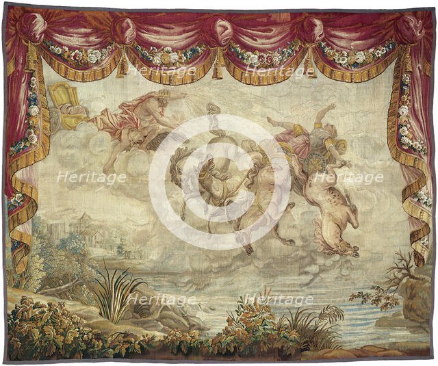 The Fall of Phaeton, Aubusson, after 1776. Creator: Manufacture royale d'Aubusson.