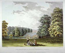 Kensington Palace and Gardens, London, 1798. Artist: Heinrich Schutz