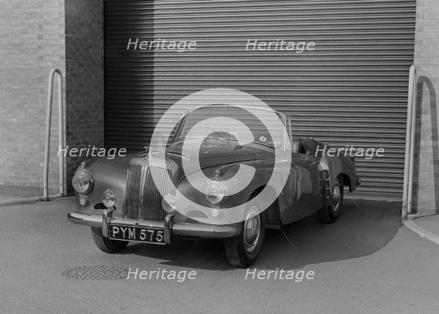 1955 Daimler Conquest Roadster by Hooper used in Norman Wisdom film "Up in the World". Creator: Unknown.