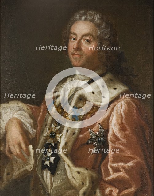 Portrait of Carl Gustaf Tessin (1695-1770), 1750.