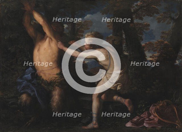 Apollo Flaying Marsyas, End of 17th-Early 18th century. Creator: Troppa, Girolamo (1637-1710).