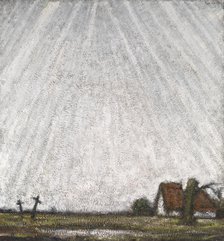 Heaven Weeping upon the Rubble, c1900-1920. Creator: Jakob Smits.