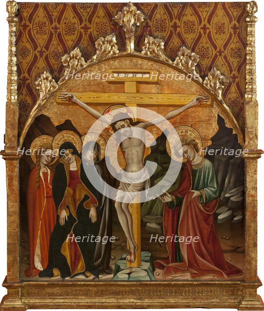 The Crucifixion. Creator: Maestro de Torralba.