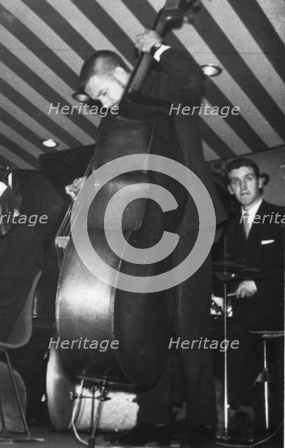 Spike Heatley and Ronnie Stephenson, Dankworth Big Band, Marquee Club, London, 1960. Creator: Brian Foskett.