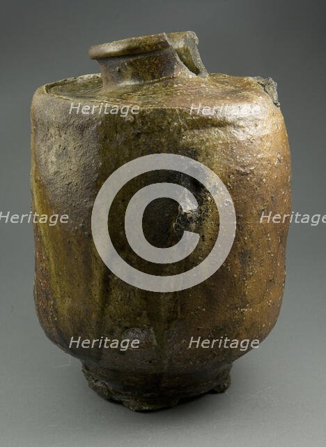 Iga-ware Jar, late 16th century. Creator: Unknown.