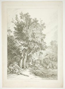 Plate Five of 38 from Oeuvres de J. B. Huet, 1796–99. Creator: Jean Baptiste Marie Huet.