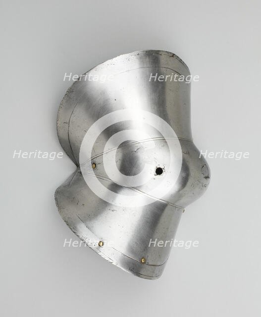 Reinforce for the Left Cowter for Use in the Tilt, Northern Italy, c. 1560. Creator: Unknown.