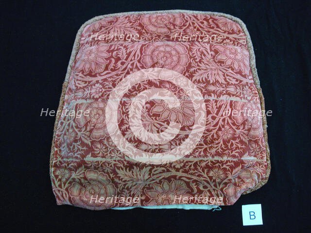 Chair Seat, England, c. 1888. Creator: Hencroft Dye Works.