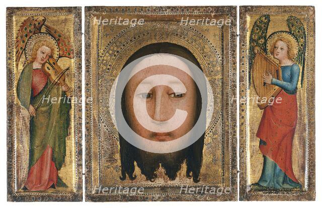 Triptych of The Holy Face, 1390. Creators: Master Bertram of Hamburg, Master Bertram Of Minden.