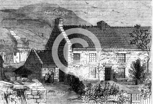 The Birthplace of Mr. Robert Stephenson, M.P., C.E., 1858. Creator: Unknown.