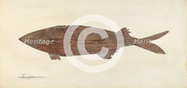 Weather Vane, c. 1939. Creator: Frank Budash.