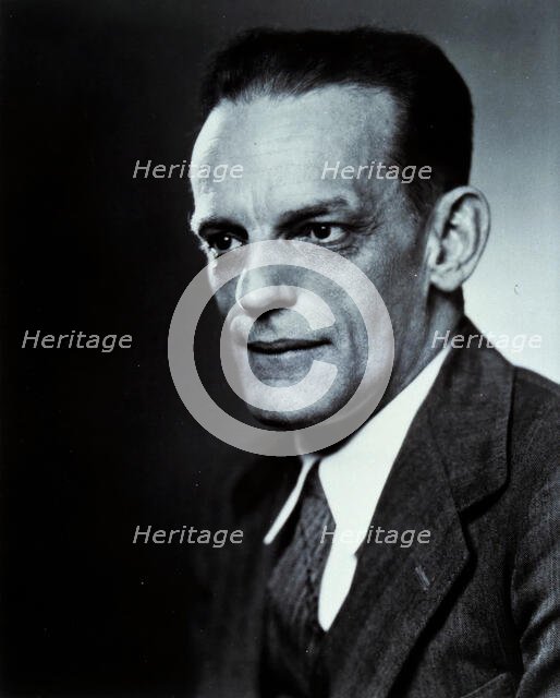 Max Theiler, about 1951. Creator: Pach Bros.