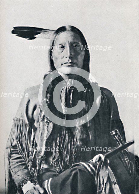 An Algonquin Indian, 1912. Artist: Robert Wilson Shufeldt.