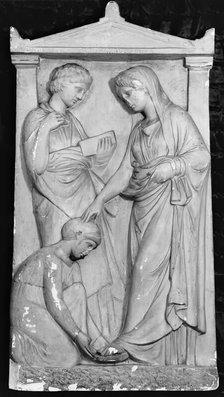 Grave Stele of Ameinokleia, c400 B.C. Creator: Unknown.