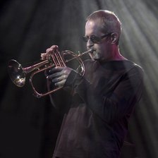Trumpeter Walt Fowler, 2017. Artist: Alan John Ainsworth.