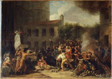 Storming of the Bastille, July 14, 1789. Creator: Charles Thevenin.