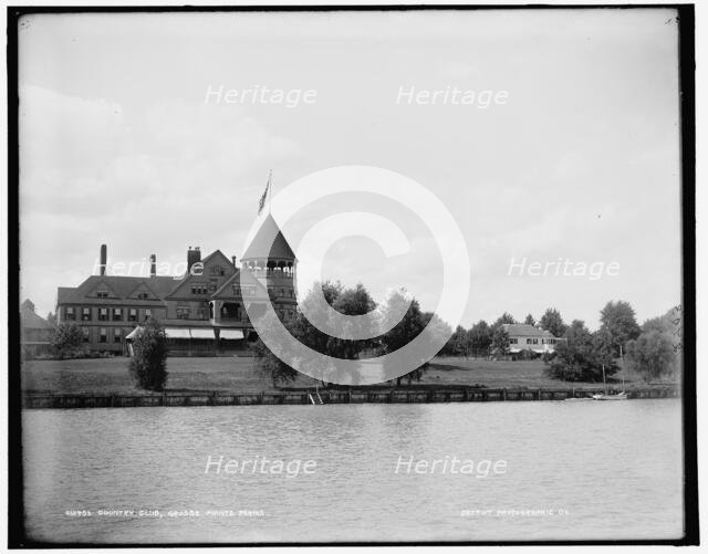 Country club, Grosse Pointe Farms [sic], between 1890 and 1901. Creator: Unknown.