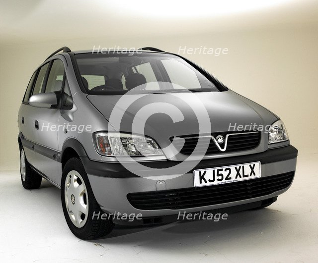 2002 Vauxhall Zafira Artist: Unknown.