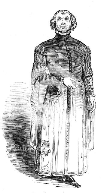 St. James's Theatre - The Amateurs - Kitely (Mr. Foster), 1845. Creator: Unknown.