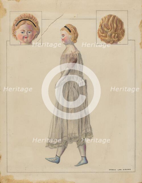 Doll, 1935/1942. Creator: Francis Law Durand.