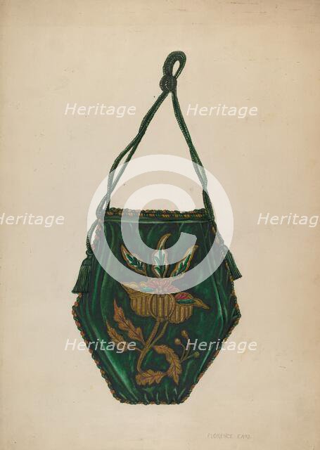 Purse, 1935/1942. Creator: Florence Earl.