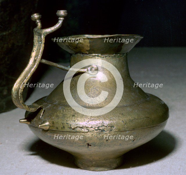 Celtic Bronze Jug, 8th century.
