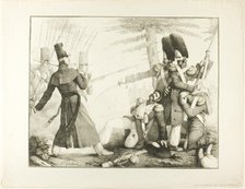 Battle Scene, 1818. Creator: Victor Lassus.
