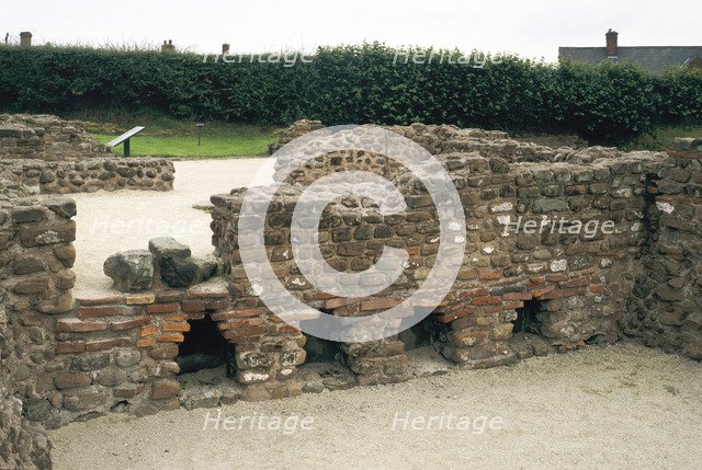 The bath house, Wall Roman Site (Letocetum), Staffordshire, 1998. Artist: Unknown