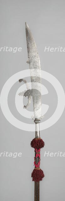 Glaive for the Civic Guard of Rome, Italy, 1600. Creator: Unknown.