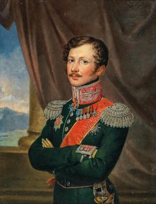 Portrait of Lieutenant-General Paul Andreas Edler von Rennenkampff (1790-1857), 1833. Creator: Fertbauer, Leopold (1802-1875).